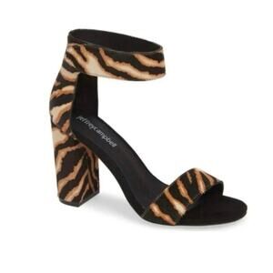 Jeffrey Campbell Lindsay Calf Hair Animal Print Heels
